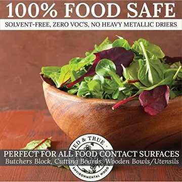 Tried & True Original Wood Finish, Pint - Linseed Oil & Beeswax Blend, Ideal for All Woodwork, Long-Lasting Durability, Food Safe Sealer, Non-Toxic Wood Finish