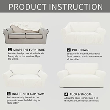Easy-Going Stretch Sofa Slipcover Soft Fabric Protector