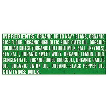 Gerber Snacks for Baby Organic Lil Crunchies, White Cheddar & Broccoli, 1.59 Ounce (Pack of 6)