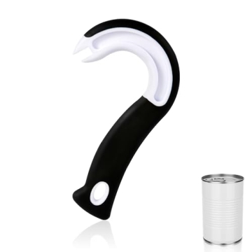 Easy Open Ring Pull Can Opener - Ergonomic J Hook Tool for All Ages