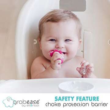 GRABEASE Baby Utensils (Pink)