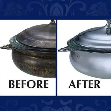 Wright's Silver Cleaner and Polish Cream - 8 Ounce - Ammonia Free - Gently Clean and Remove Tarnish Without Scratching