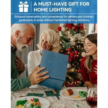 LUXKAZSAZZI WirelessGlow Rechargeable Light Bulbs with Remote, 3 Color Temperatures and Dimmable Battery Light Bulbs, Touch Control + USB Rechargeable Battery Operated Light Bulb, A19