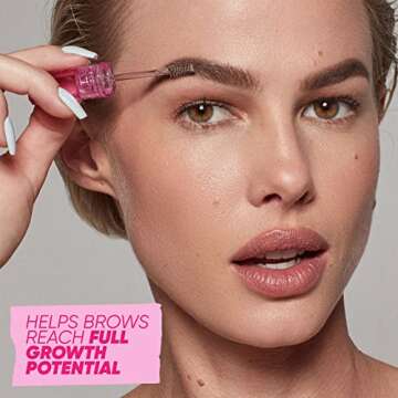 Kosas Air Brow Tinted Gel with Clean, Vegan Ingredients, Long-lasting Gel for Fluffy, Full and Healthy Brows, (Taupe)