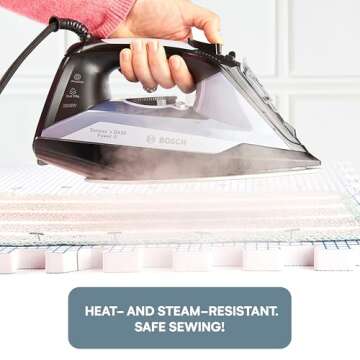 KnitIQ Blocking Mats for Crochet with T-Pins and Bag