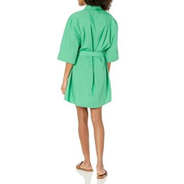 Chic Dakota Belted Mini Shirt Dress for Summer Style