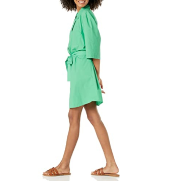 Chic Dakota Belted Mini Shirt Dress for Summer Style