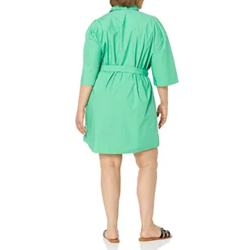 Chic Dakota Belted Mini Shirt Dress for Summer Style