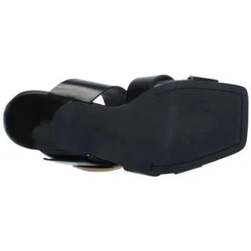 Vince Camuto Women's HELYA Heeled Sandal, Black, 8.5