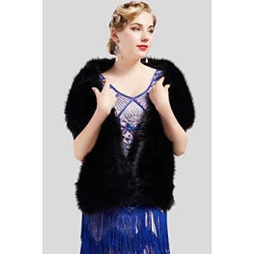 Babeyond Faux Fur Shawl - Elegance for Every Occasion