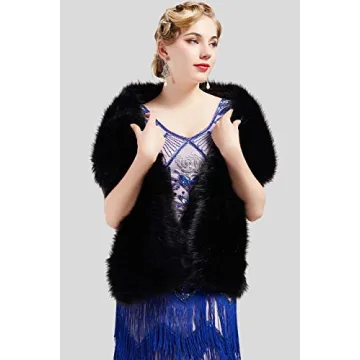 Babeyond Faux Fur Shawl - Elegance for Every Occasion