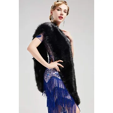 Babeyond Faux Fur Shawl - Elegance for Every Occasion
