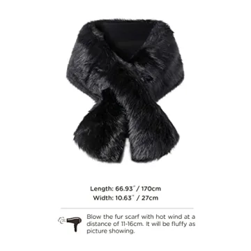 Babeyond Faux Fur Shawl - Elegance for Every Occasion