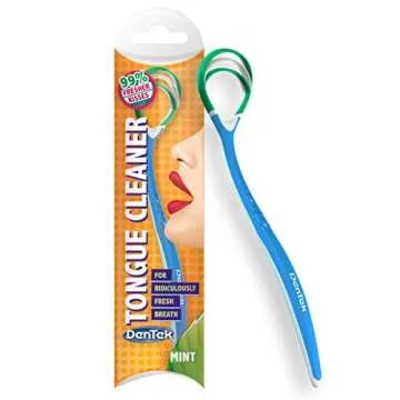 Dentek Tongue Cleaner – Fresh Breath, Oral Hygiene Essential