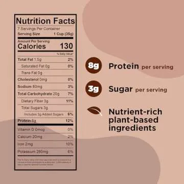 Healthy Plant-Based Cocoa Cereal by Three Wishes - 6 Pack