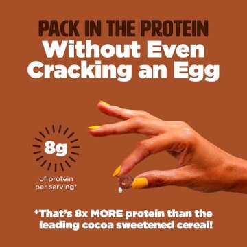 Healthy Plant-Based Cocoa Cereal by Three Wishes - 6 Pack