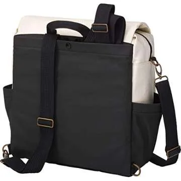 Petunia Pickle Bottom Boxy Backpack | Diaper Bag | Diaper Bag Backpack for Parents | Top-Selling Stylish Baby Bag | Sophisticated and Spacious Backpack for On The Go Moms | Original Birch/Black