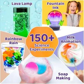Smartivity Mega Science Kit for Kids Ages 8-14 Years I 150+ Science Experiments Kit | Birthday Gifts...