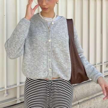 Stylish Yuemengxuan Women Cardigan Sweater for All Occasions