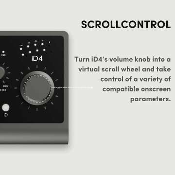 Audient iD4 MKII Audio Interface - USB-C Connectivity
