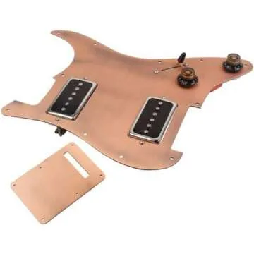 Exceart Prewired Humbucker Pickguard Accessories