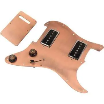 Exceart Prewired Humbucker Pickguard Accessories