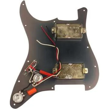 Exceart Prewired Humbucker Pickguard Accessories