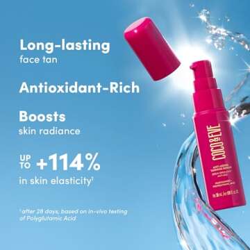 Coco & Eve Anti-Aging Tanning Serum for Hydrating Glow