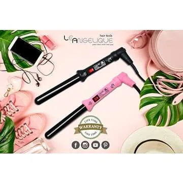Le Angelique 32mm Curling Wand for Gorgeous Curls