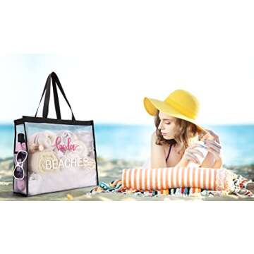Montana West Large Beach Bag Stylish Durable Tote