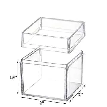 Okllen 36 Pack Acrylic Storage Cube for Every Occasion