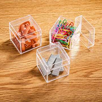 Okllen 36 Pack Acrylic Storage Cube for Every Occasion