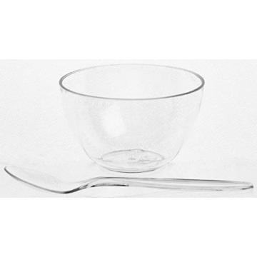 Elegant ImpiriLux 48 Ct Bowls with Spoons for Parties