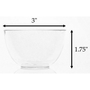 Elegant ImpiriLux 48 Ct Bowls with Spoons for Parties
