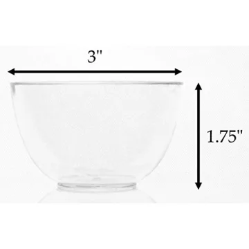 Elegant ImpiriLux 48 Ct Bowls with Spoons for Parties