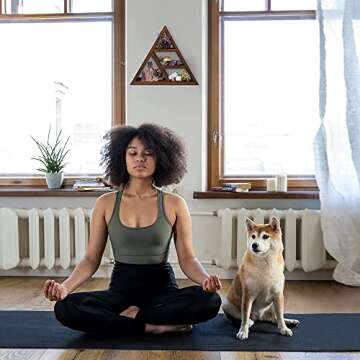 LUNA ZODIAC Triangle Shelf for Crystals - Elegant Design