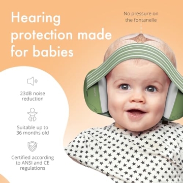Alpine Muffy Baby Earmuffs - Comfortable Noise Reduction for Babies