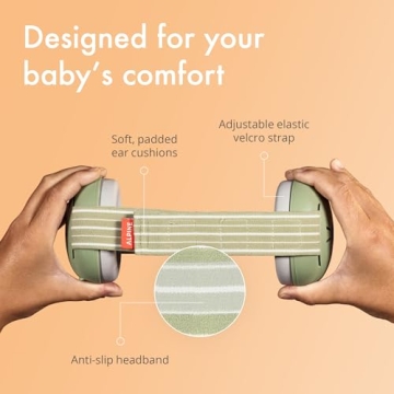 Alpine Muffy Baby Earmuffs - Comfortable Noise Reduction for Babies