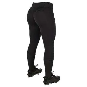 Champro Girls' Standard Low-Rise Softball Pants - Comfortable & Durable