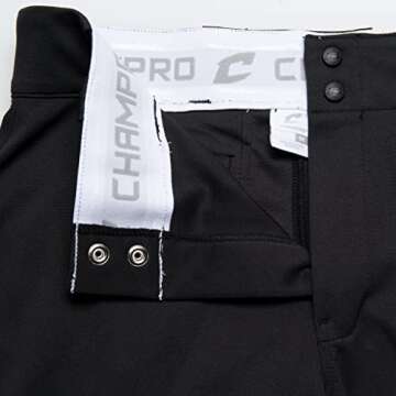 Champro Girls' Low-Rise Softball Pants - Durable & Comfortable