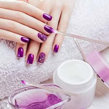 Stylish 100PCS Glitter Lip Brushes Perfect for Makeup