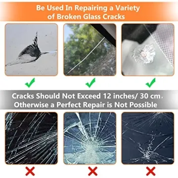Windshield Crack Repair Kit - Easy Fix for Chips & Cracks