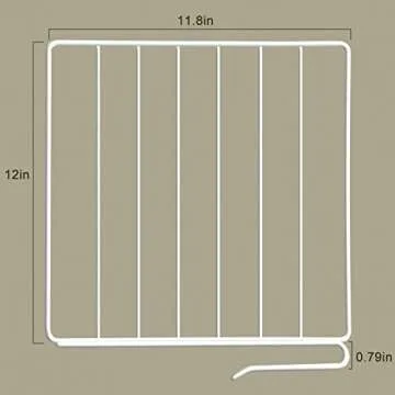 Urban Deco 8PK Wire Shelf Dividers for Closet Organization