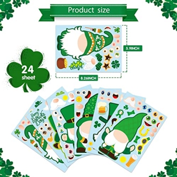 St Patrick's Day Make Your Own Stickers for Kids