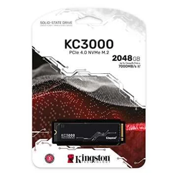 Kingston 2048G KC3000 PCIe 4.0 NVMe M.2 SSD: Fast & Compact