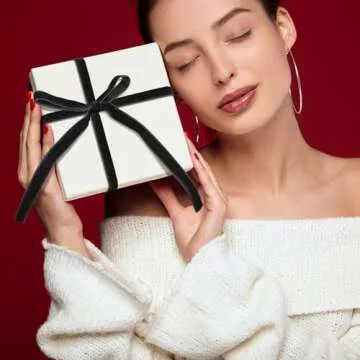 Syhood 75 Yards/ 3 Rolls Christmas Vintage Velvet Ribbon, Wide Velvet Ribbon Rolls for Valentine's Day Wedding DIY Handmade Gift Wrapping Craft Project(1 1/2'', 1'', 2/5'',Black)