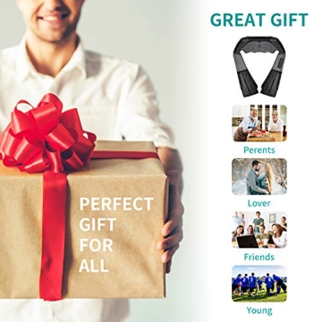 Nekteck Shiatsu Neck and Back Massager with Heat