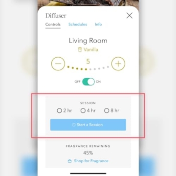 Aera Electric Diffuser - App Controlled Home Fragrance
