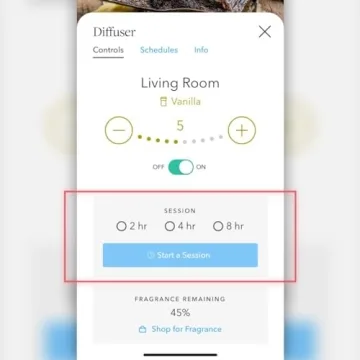 Aera Electric Diffuser - App Controlled Home Fragrance