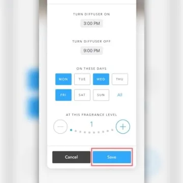 Aera Electric Diffuser - App Controlled Home Fragrance